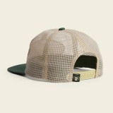 Howler Brothers Feedstore Unstructured Snapback Hat Tan and Green