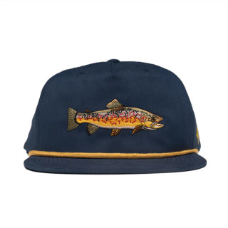 Duck Camp Brown Trout Hat - Navy