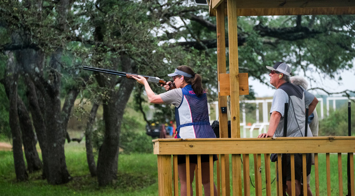 Compete in our Sporting Clay's League this month for a chance to win cash every week!