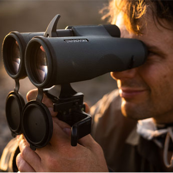 Swarovski binoculars are the best optics to spot the perfect buck.