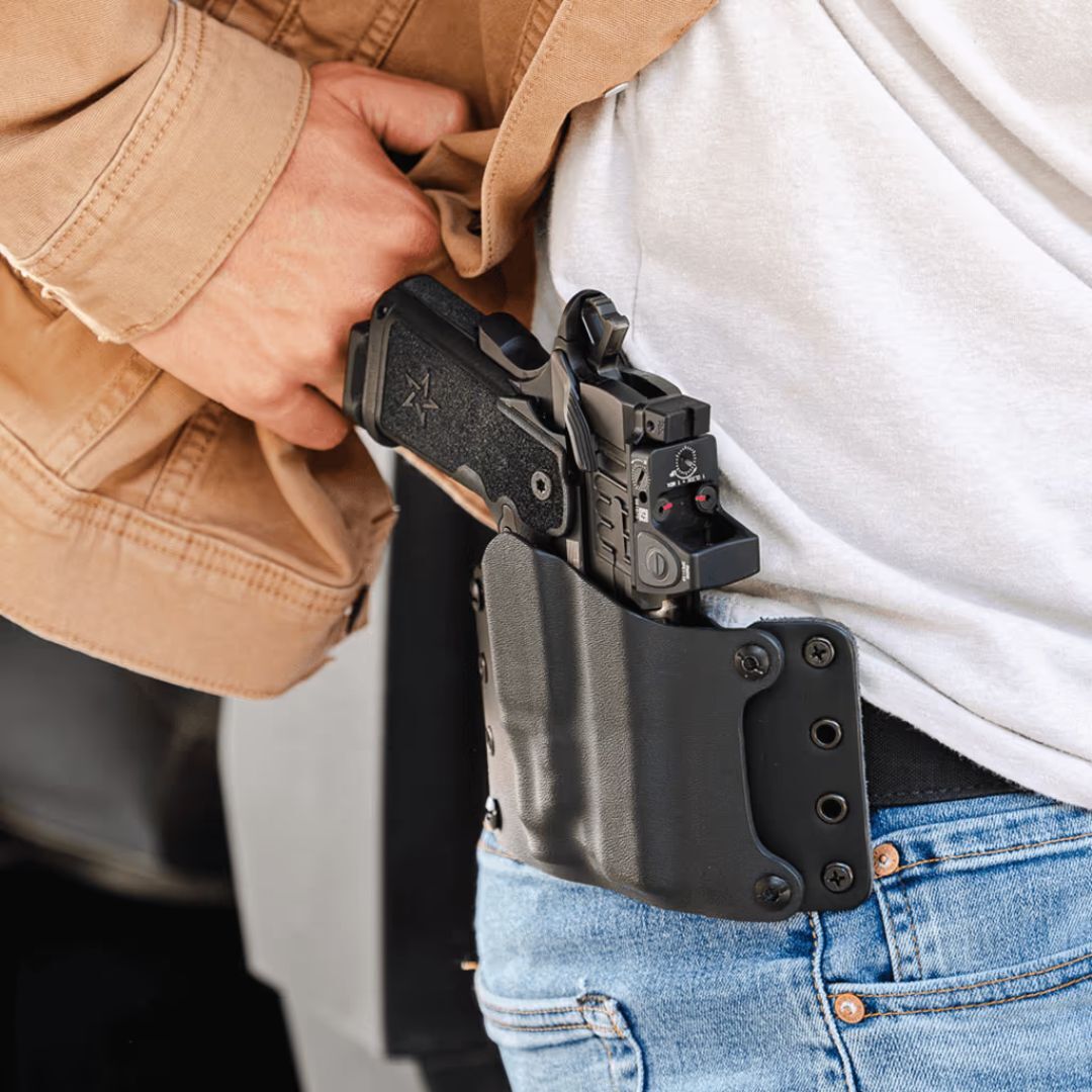 The Staccato 2011 CS model is perfect for home defense