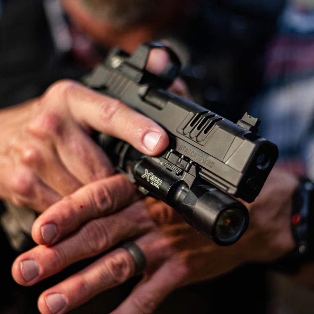 The Staccato 2011 XC model is perfect for home defense
