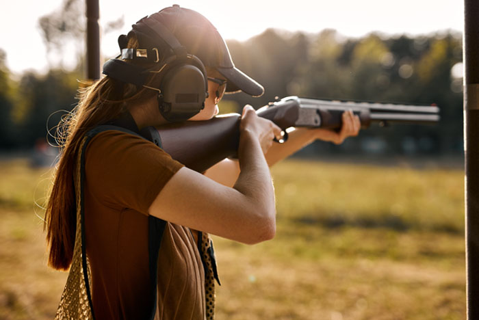 Shotgun courses for ladies at SF Hog Heaven!