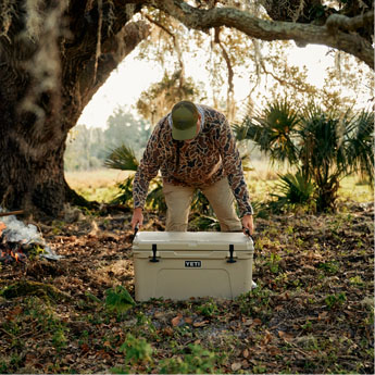 The Yeti cooler available at Sportsman's Finest.