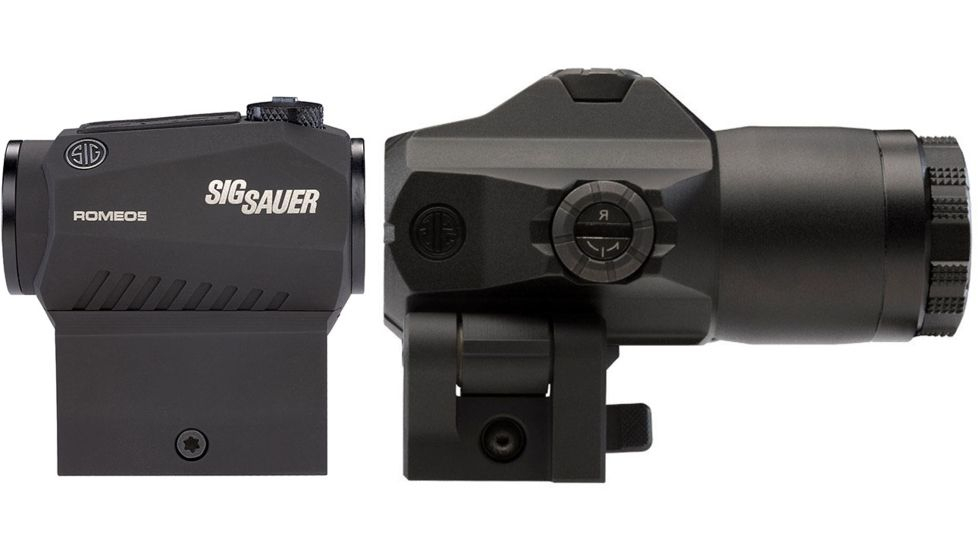 Sig Sauer Romeo5 Red Dot Sight with Juliet3 3x-Magnifier Combo 