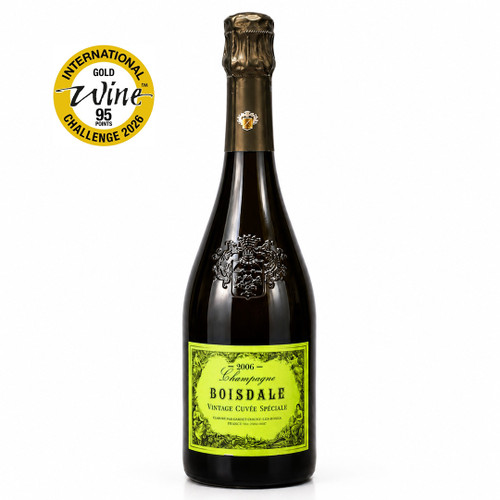 Boisdale Vintage Cuvée Spéciale 2006_award