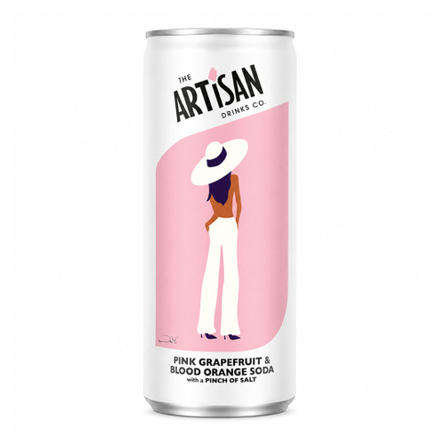 Artisan Pink Grapefruit & Blood Orange Soda