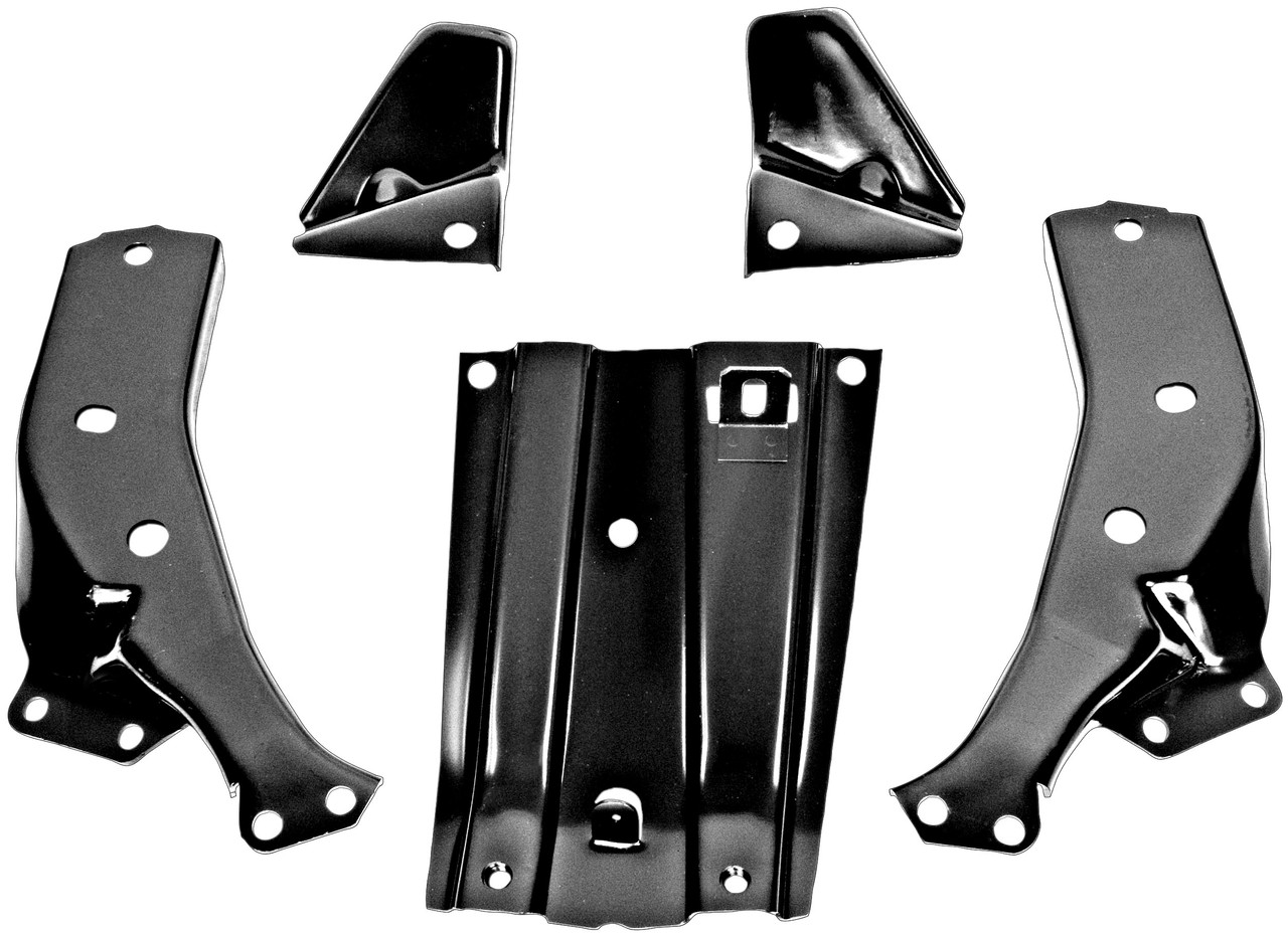 KAP Front Bumper Fascia Support Bracket For 2014-2020 Chevy Impala (USA/Canada Built) – Direct Fit, Black Plastic