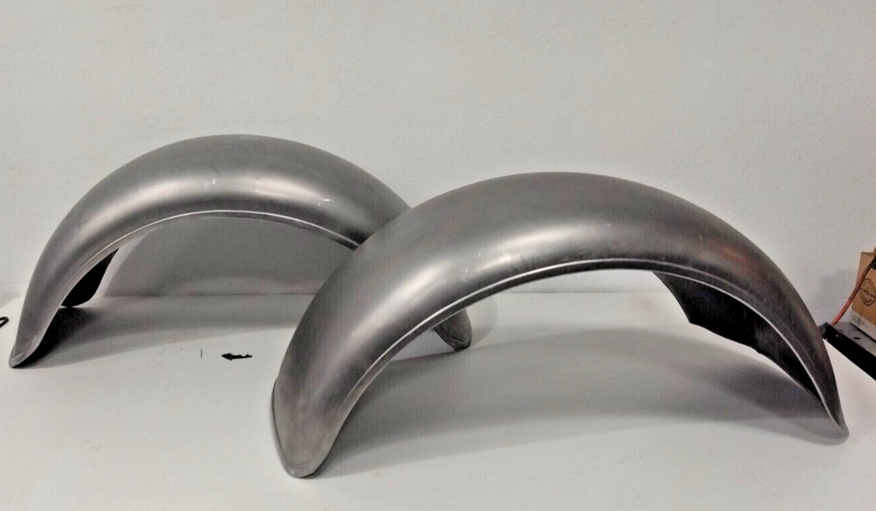 Classic Car / Truck Custom Bobbed Steel Rear Fender PAIR 12.5