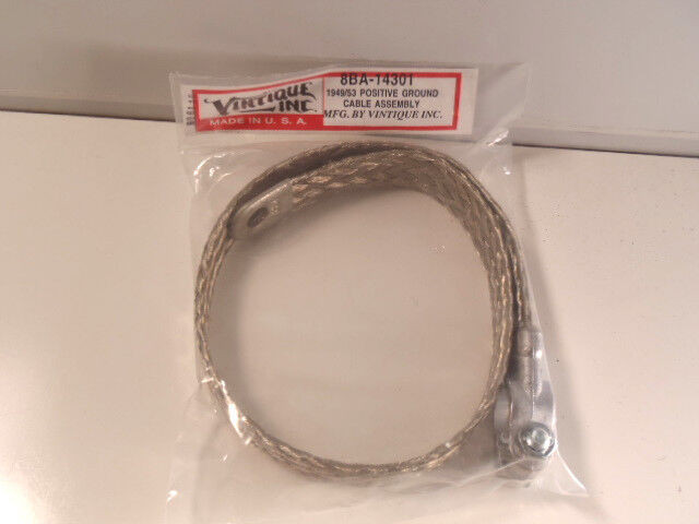 Ford Positive Ground Cable Assembly 19491953 Chattin Chassis