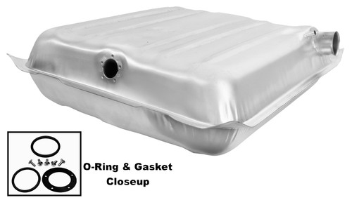 Chevrolet GAS TANK 57 STAINLESS STEEL