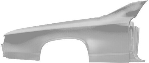 Chevy, Chevrolet El Camino Full Quarter Panel Passenger Side Right 1968-1972