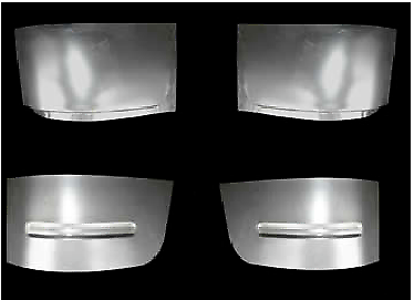 Studebaker M-Series Truck Inner & Outer Cab Corner 4 Piece Set 1941-1947