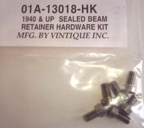 Ford Car / Pickup Headlamp Headlight Bulb Retainer Screws 1940-1948