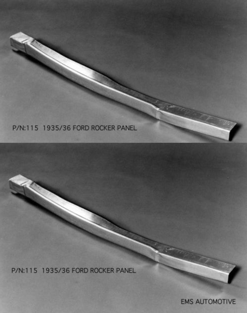 Ford Rocker / Sill Panel Set (Left + Right) 1935-1936 #115 EMS