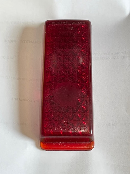 Ford 1941 Tail Lamp Lens -GLASS- MADE IN U.S.A.