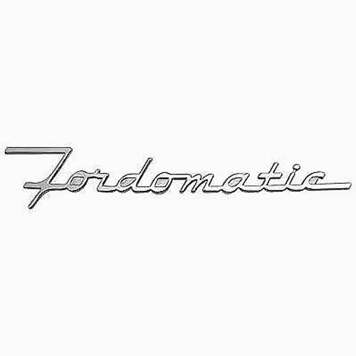 Ford Car Trunk 1953-1955 or Pickup Truck Hood 1953-1956 Fordomatic Emblem