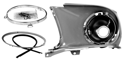Ford Mustang HEADLAMP ASSY LH 67-68