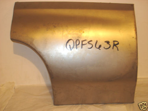 Chevrolet Chevelle Malibu SS Lower Front Quarter Section, Right 1970-1972