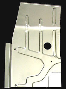 Studebaker C/K Coupe & Hawk 1953-64 Mini Front Floor Panel Passenger Side Right