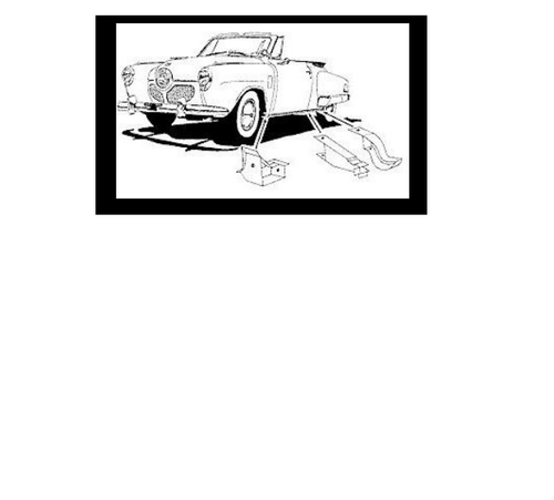 Studebaker Sedan,Coupe,Convertible 1947-1952 Middle Body Support Right