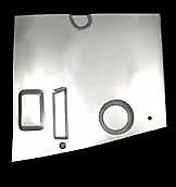 Studebaker CK Coupe/Hawk Trunk Floor Corner Patch Right 1953-1964