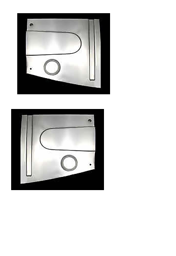 Studebaker CK Coupe/Hawk Trunk Floor Corner Patch Set Left/Right 53-64