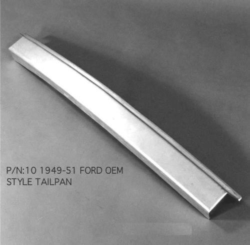 Ford Car Steel Short Tailpan Tail / Roll Pan 1949-1951 #10 EMS