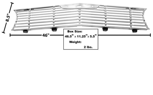 Chevy, Chevrolet Impala Grille Without Emblem 1961