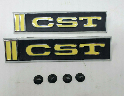 Chevrolet Chevy C10 Truck & Blazer "CST" Door Emblem Set 1968 - 1972