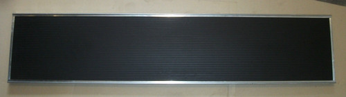 Ford Model A Running Board Set with Mat and Zinc Trim 1928-1929