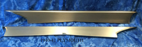 Plymouth Steel Running Board Set 1940-1941 - Made in USA 16 Gauge MADE TO ORDER