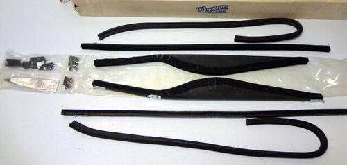 Ford 5W / 5 Window Coupe / Tudor / Fordor Door Glass Channel Kit 1933 VINTIQUE