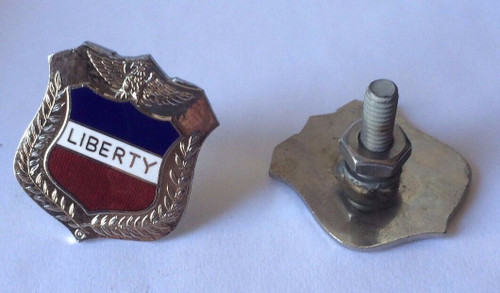 Liberty Motor Car Medallion / Emblem Set w/ Mounting Studs VINTIQUE