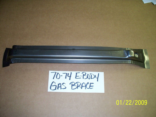 1970-74 E-BODY GAS TANK BRACE  - CLASSIC REPRO