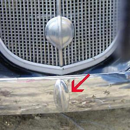 Chevrolet Chevy GMC Polished Stainless Bumper Bolt 1931-1938 See Years