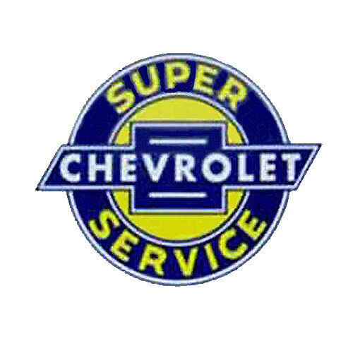 Chevrolet Chevy Sales and Service 11-3/4" Adhesive Backed Decal