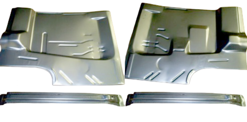 Dodge Challenger Plymouth Barracuda Trunk Pan Gas Brace Kit 1970-1974 USA Made!