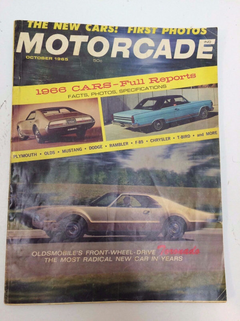 Motorcade Magazine October 1965 Volume 3, Number 5