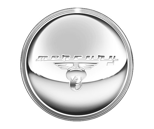 Mercury Merc Stainless Steel Hubcap 1942 VINTIQUE