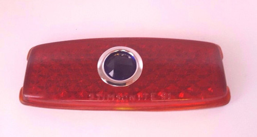 Chevrolet Chevy Passenger Car Tail Lamp Glass Lens With Blue Dot 1941-1948