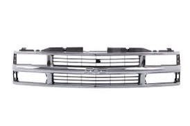 94-98 C/K SERIES CHEV GRL, COMP H/L, CHRM/ARG OE 15981106