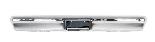 89-91 SUBURBAN REAR BUMPER CHROME W/TOP PAD HOLES