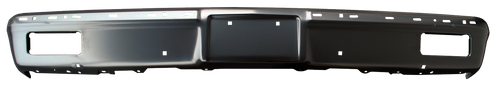81-82 CHEV/GMC P/U FRONT BUMPER, PTD WITH MOLDING HOLES