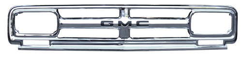 67 GMC GRILLE W/GMC LETTERING; REPLACE GM PN 3891921