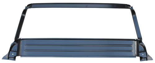 55-59 UPPER INNER BACK CAB PANEL, W/BIG BACK GLASS