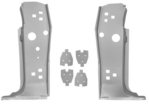 Ford Mustang "A" Pillar Panel 6 Piece Set With Brackets 1969-1970