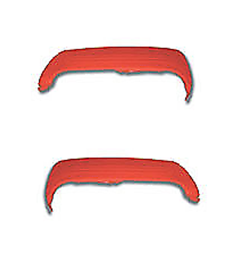 Ford Steel Fender Skirt Set Ribbed 1949-1951