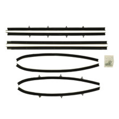 Oldsmobile Cutlass Window Weatherstrip 1970 2 Door Sedan