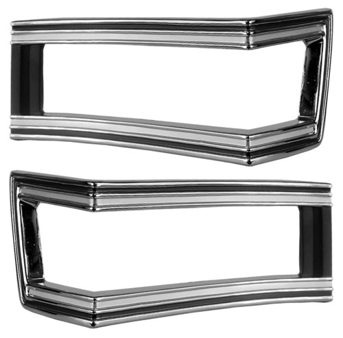 Chevrolet Chevelle TAIL LAMP BEZEL  1968 PAIR